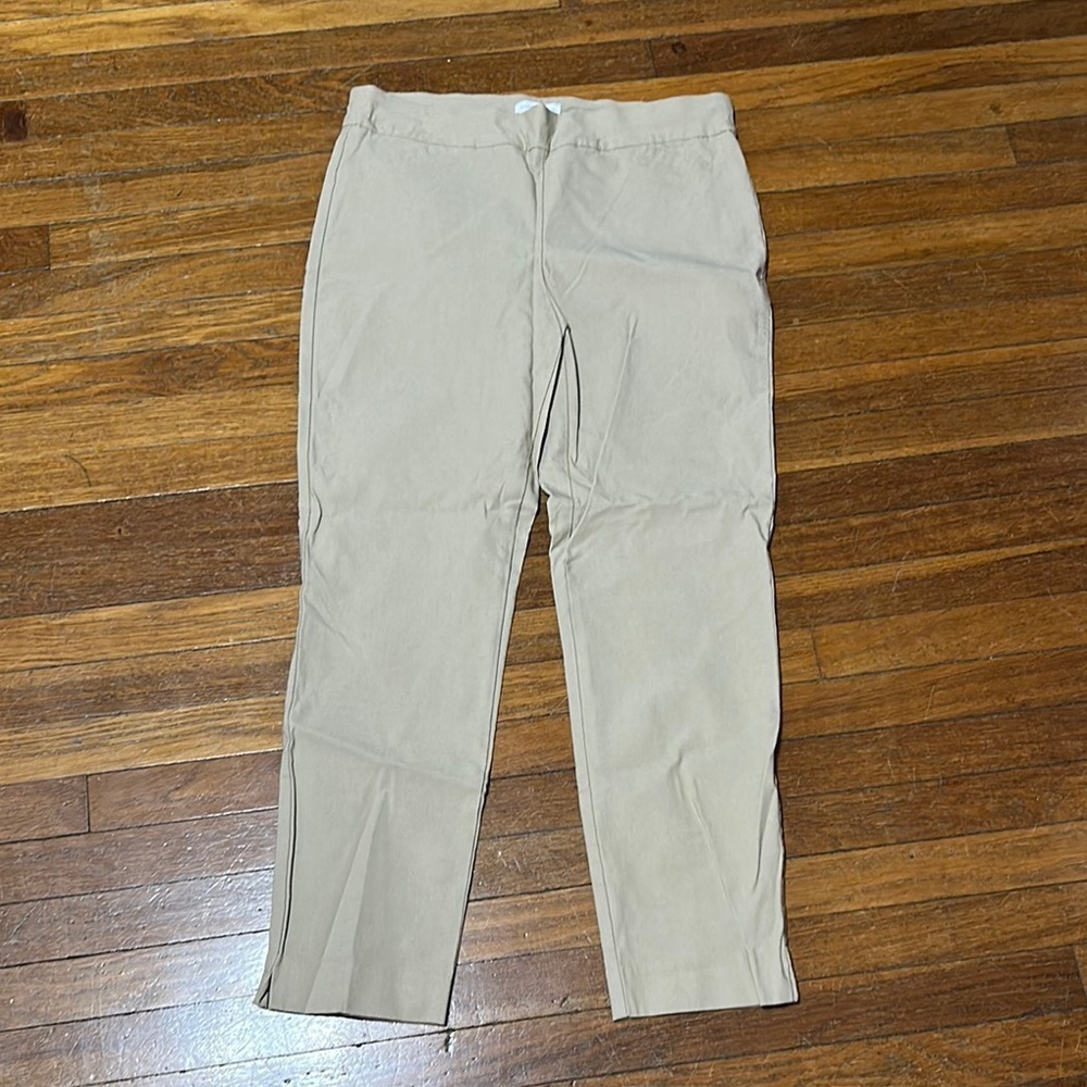 Charter Club Women’s “Cambridge Skinny” Pull On Pants, Sz 12S